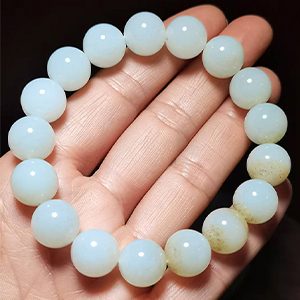 和田糖白玉手链