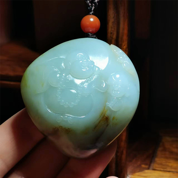 新疆和田籽料佛挂件-和田玉吊坠-和田玉商城-新疆视窗